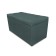 Puff with a lid and weighting, 800 × 400 × 420 mm, Velur Dream, Mint color