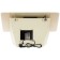 Exposure Krona Liora 600 Ivory S, inclined, 780 m3/h, 3 speeds, 60 cm, beige