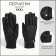 Male gloves, size XXXL, with insulation, black color
