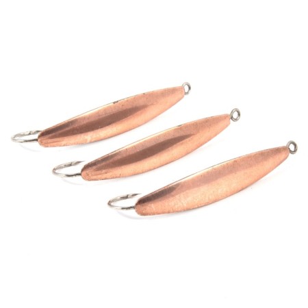 Vertical spin "ogan" perch, size 35 mm, 3.5 g, color copper