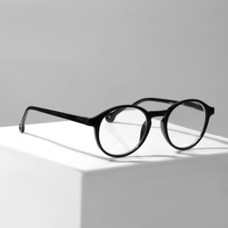 Glasses with a clipon (Clip-on) GA0414 (Color: C3 Black; Diopter: +3; Toning: Black)-3