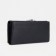 Women's wallet on magnets, black color