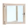 Window, 60 × 60cm, double needles