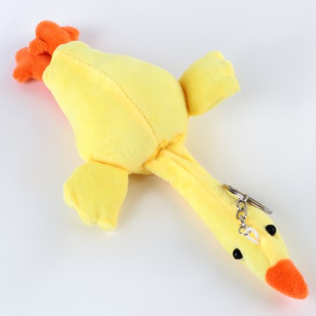 Soft toy "Goose", on a key fob, 20 cm, color mix-8