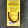 Bracelet from lava with bead Ji "Chakra" No. 4