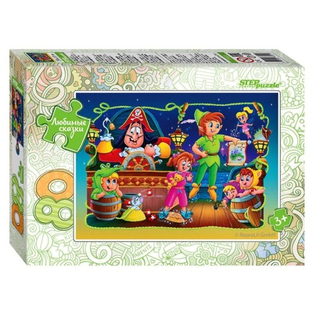 Puzzles "Favorite Tales", 80 elements, mix-5