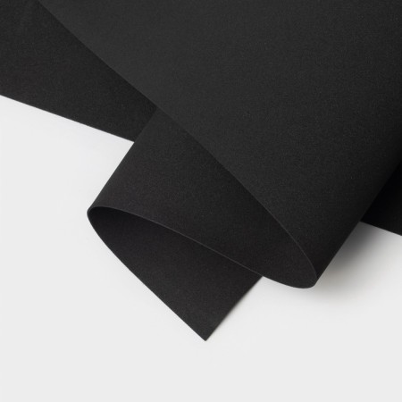 Foamiran Iranian, 60 × 70 cm, thickness 0.8-1 mm, black/195-2