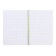 Notebook on the crest A4 60 sheets in the Calligrata cage is green, plastic cover, offset block