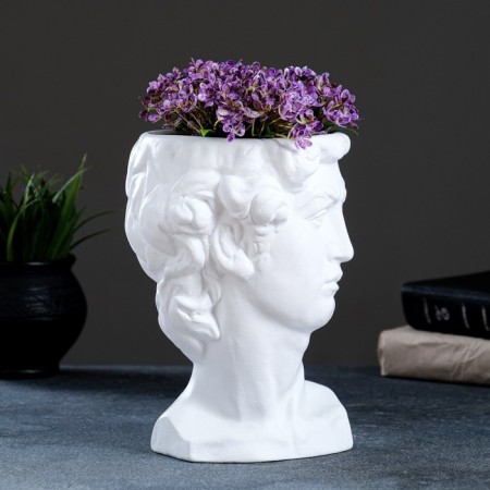 Kashpo - Organizer "David" White, 1.25l/ 21x15x16cm-2