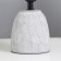 Lensi table lamp E27 40W gray 13x13x27.5 cm