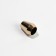 Tip for a cord, d = 4 mm, 13 × 10 mm, 100 pcs, gold color
