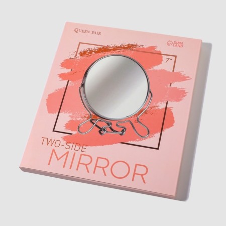 Mirror folding-suspension “circle”, bilateral, with an increase, D mirror surface 16.2 cm, mix-5