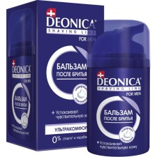 Balm after shaving Deonica for Men Ultracomfort, 50 ml