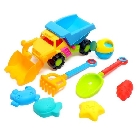 Sanding set "Super truck", 6 items, color mix-2