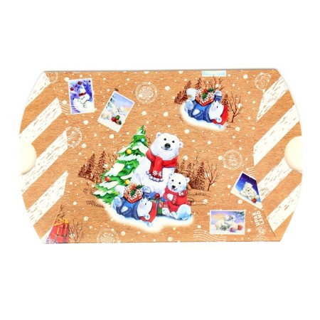 Gift Folding Box "Polar Bear", 19 x 14 x 4 cm-2