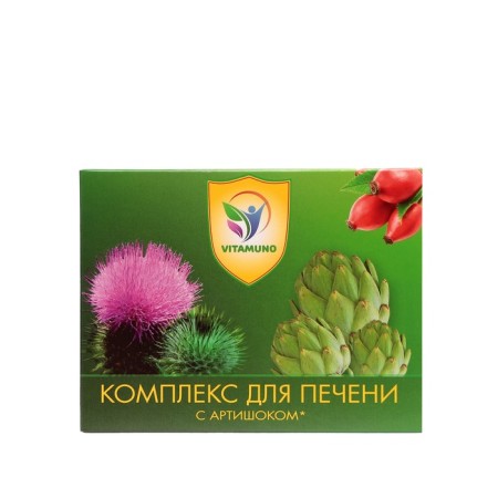 Complex for the liver with artichok Vitamuno, 60 tablets-1
