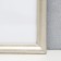 Photo frame plastic 25x25 cm, aged silver (plastic screen)
