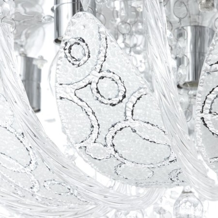 Chandelier 5637/600 chrome 8x40W E14 LED PDU 60x60x27cm-6