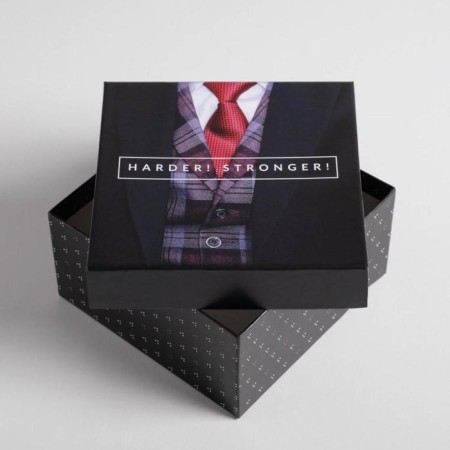 Set of boxes 5 in 1, gift packaging, "gentleman", 14 x 14 x 8 - 22 x 22 x 12 cm-9