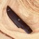 The scabbard is a leather knife cover, under a blade up to 10 x 3 cm, dark brown