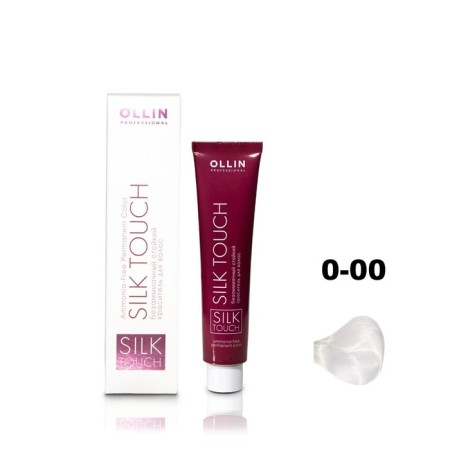 Hair dye OLLIN Professional Silk Touch, non -zammiac, tone 0/00 neutral corrector