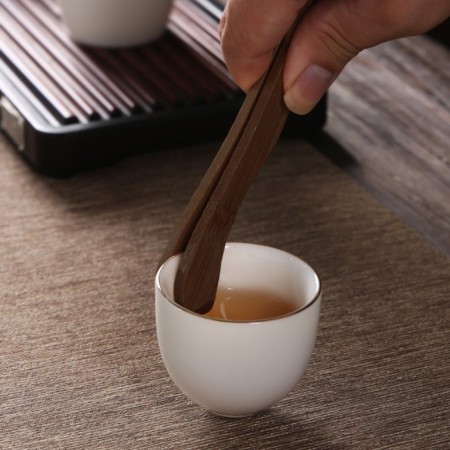 Bamboo forceps for tea ceremony, 17 cm-1