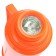 Thermos 1 l, with a glass flask, retains heat 8 hours, 13 x 28 cm, orange