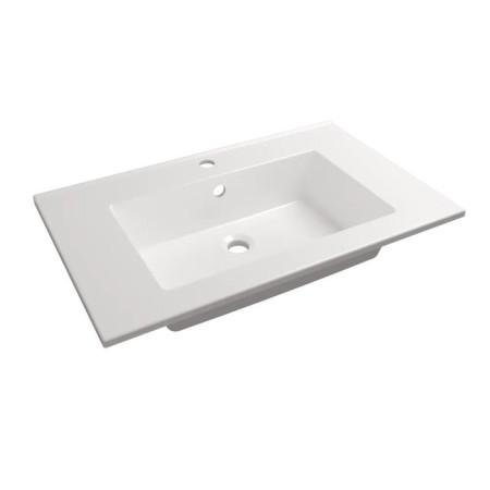 Paola Parma sink, half -vested, 75 cm, rectangular