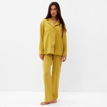 Female set (shirt, pants) KAFTAN "BASIC" p. 40-42, ocher