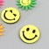 Sticker of felt "Smiles and flowers" 21x12.3 cm