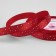 Satin tape "Stars", 15 mm × 23 ± 1 m, red red No. 026