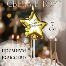 Candle in the cake 