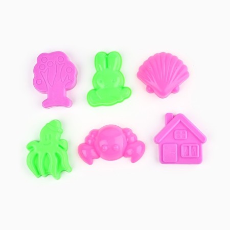 Gift set with a backpack + set of molds for games in the sand "Cute Bunnies"-10