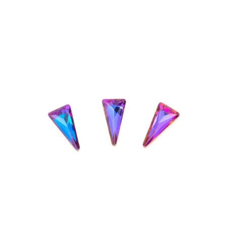 Rhinestones for TNL nail design, blue-lilac, 10 pcs