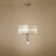 Suspended chandelier Mantra Tiffany, E27, G9, 4x20, 5W, 800 mm, Antique brass color