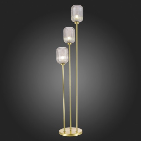 The floor lamp ST LUCE. SL1154.325.03. Gran. 3x60 watts, E27, 33x33x160 cm, brass color-2