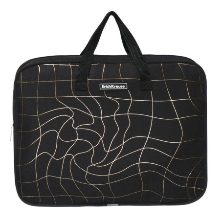 Folder with A4+handles, 360 x 290 x 70 mm, textile, Erichkrause Golden Illusion 60475