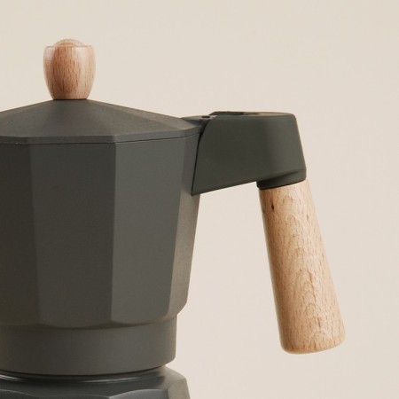 Geyser Coffee machine SL Home "Framo", 300 ml, 11 × 15.5 × 20 cm, olive color-3