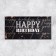 Happy Birthday, embossing, 16.5 × 8 cm