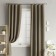 Set of curtains "Merlin", size 2x145x270 cm, color light brown
