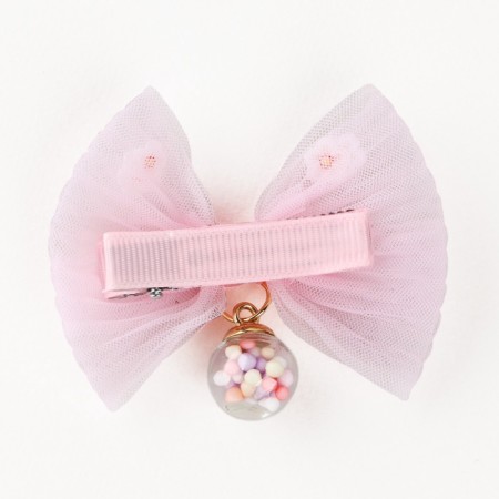 Hair clip with a bow "for you", 7 x 5 cm-5