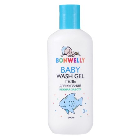 Bonwelly bathing gel, "gentle care", 300 ml