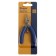 Long -folded towers for electronics, mini tundra, stainless steel. Steel, anti -slip handles, 90 mm