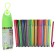 Fleeters, 24 colors, in a plastic tube with a pen, a ventilated cap, mix