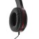 Hoco W24 headphone set, wired, overhead + vacuum, wired, red