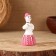 Souvenir "Baba", 5 × 5 × 10.5 cm, Kargopol toy, mix