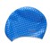 ATEMI BS60 swimming cap, silicone, blue color