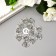 Souvenir Koshellek Metal "Snow - Good luck" 1.3x1.6 cm