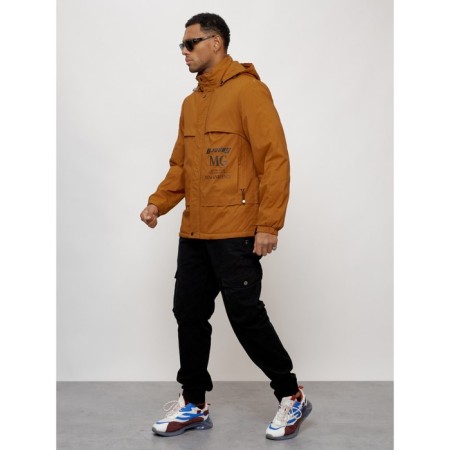 Sports male jacket, size 52, mustard color