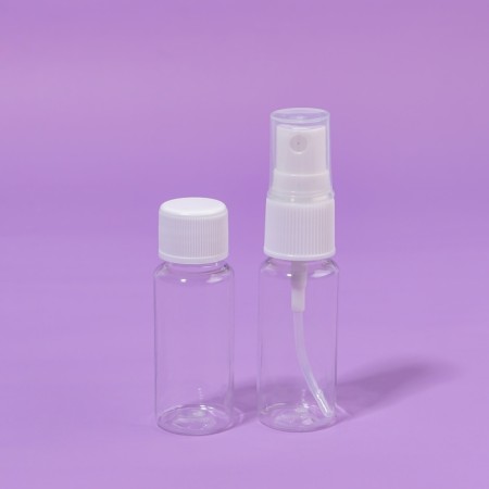 Storage set, 5 objects, transparent/white color-5